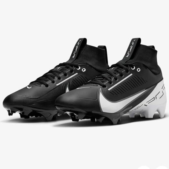 Nike Mens Vapor Edge Pro 360 2 Molded Football Cleats DA5456-001 Black Size 12.5 - Picture 1 of 6